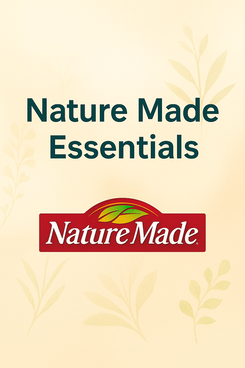 Nature Made vitamins and daily nutritional supplements for whole-body health