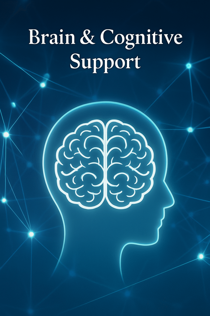 Brain and cognitive supplements for clarity, focus, and memory support